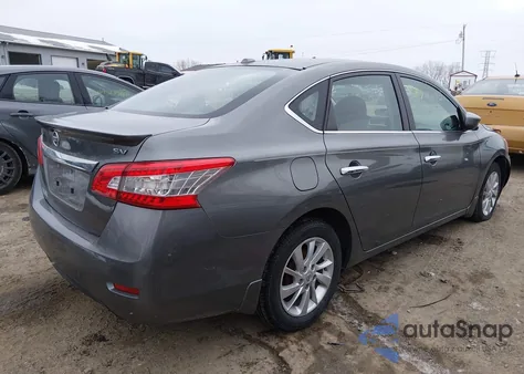 2015 Nissan Sentra Sv from USA, damaged, VIN 3N1AB7AP4FY354494